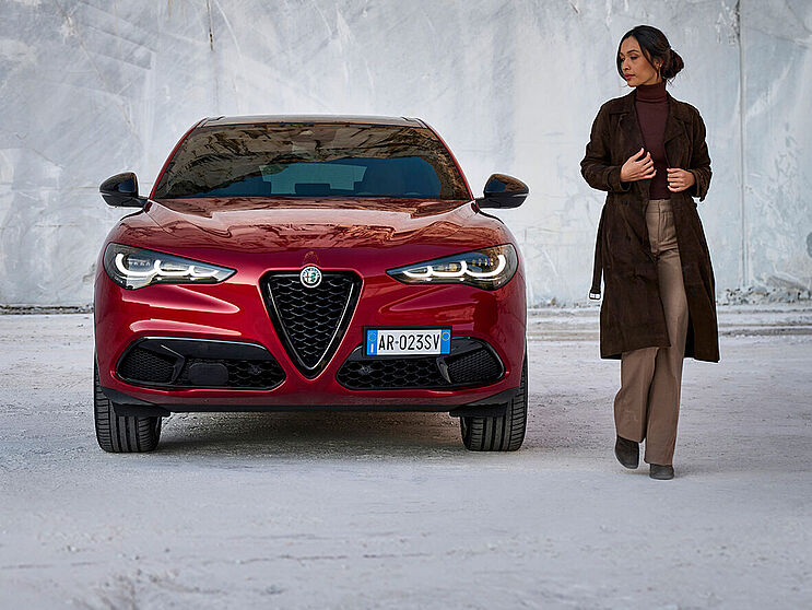 Alfa Romeo Stelvio mit neuem Design